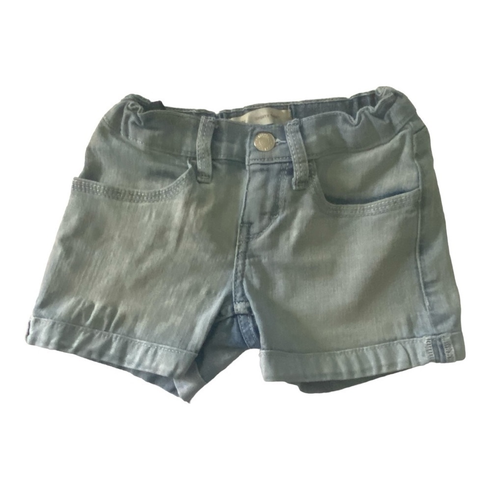 GIRLS SIZE 7 OUTFIT-LEVI SHORTS AND SO TOP - Picture 4 of 6